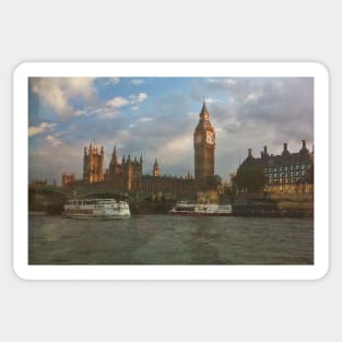 Westminster Palace & Big Ben Sticker